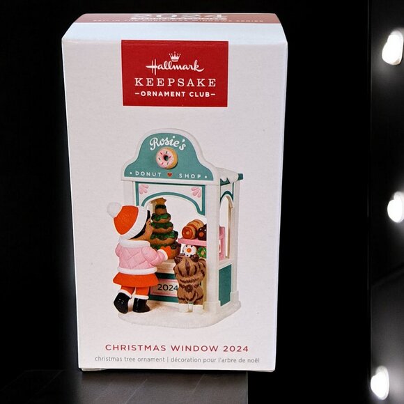 2024 Hallmark KOC Members only Christmas Window, donut shop - Picture 3 of 8
